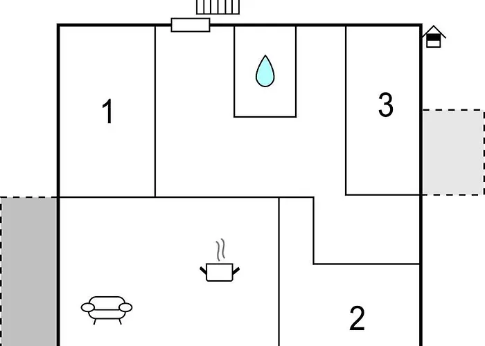 Three-bedroom In Apartament *
